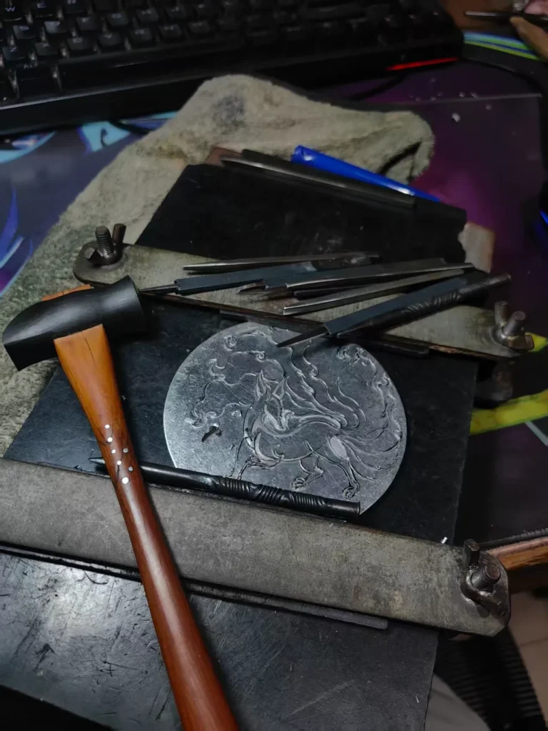 Silversmith Workbench Engraving Tools